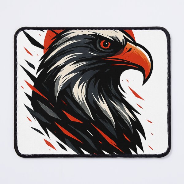 Item preview, "Soar Above – Fierce Eagle Power Graphic" designed and sold by The-Daily-Drape.