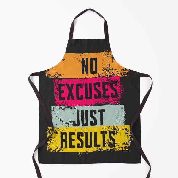 Item preview, No excuses just results gym designed and sold by santoshputhran.