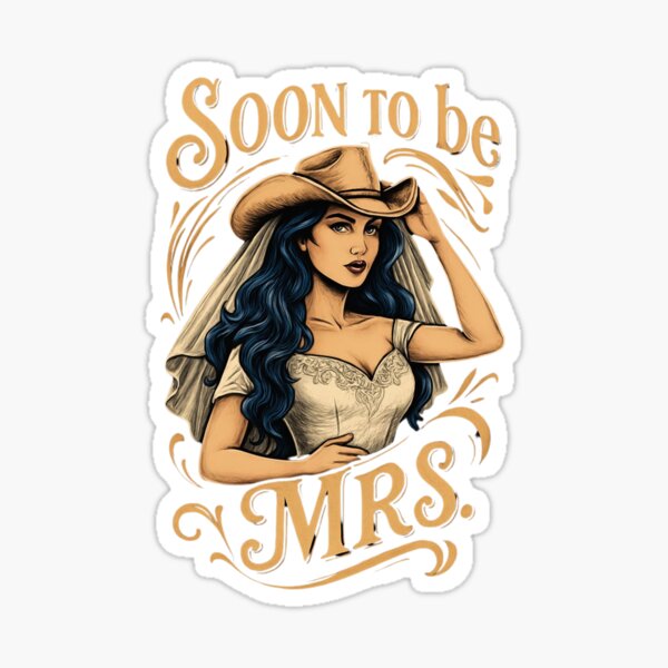 Item preview, Soon to Be Mrs. – Cowgirl Hat Bride Design designed and sold by WHDProduction45.