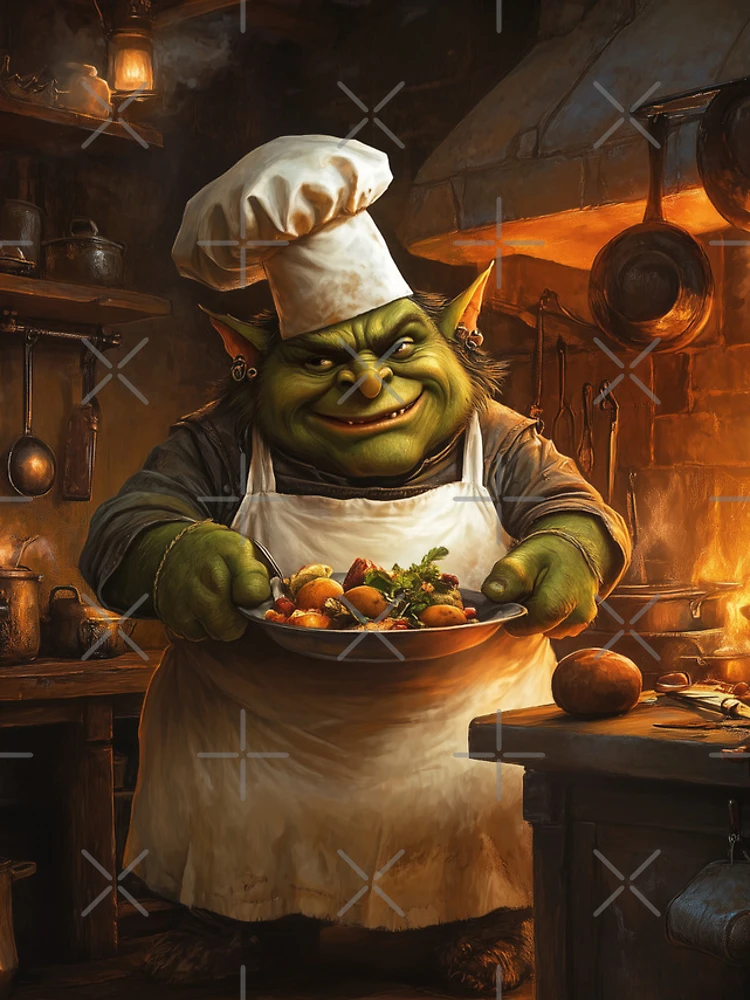 Thumbnail 4 of 4, iPhone Case, Orc Chef designed and sold by Rtymer.