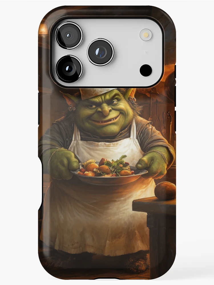 Thumbnail 1 of 4, iPhone Case, Orc Chef designed and sold by Rtymer.