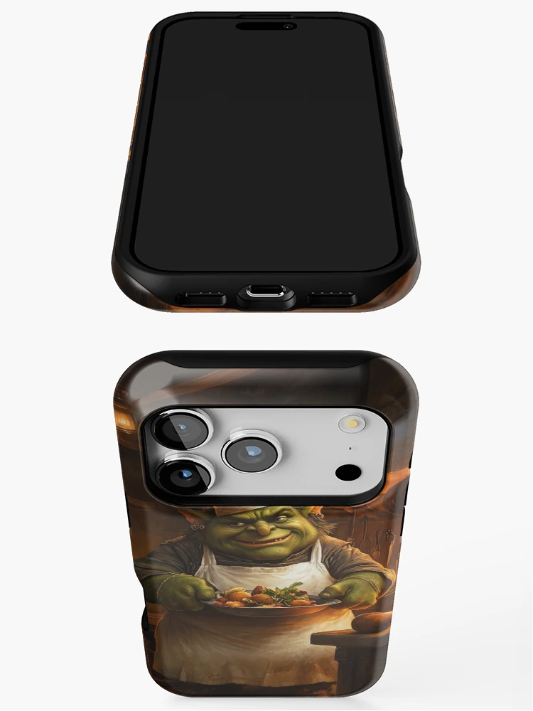 Thumbnail 3 of 4, iPhone Case, Orc Chef designed and sold by Rtymer.