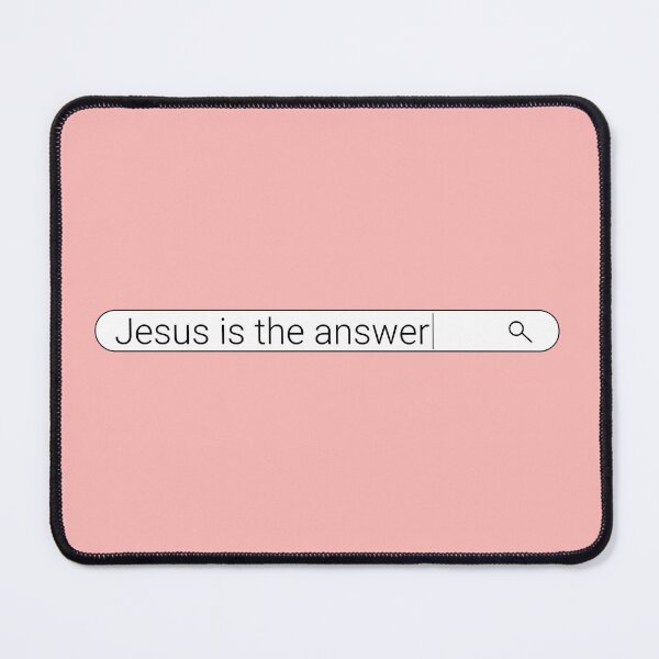 Item preview, Jesus is the answer - Christian Printing designed and sold by kaartistore.