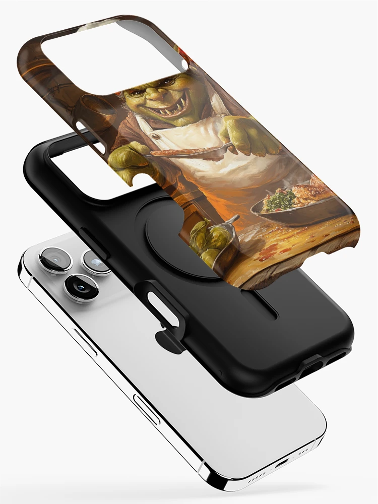 Thumbnail 2 of 4, iPhone Case, Orc Chef designed and sold by Rtymer.