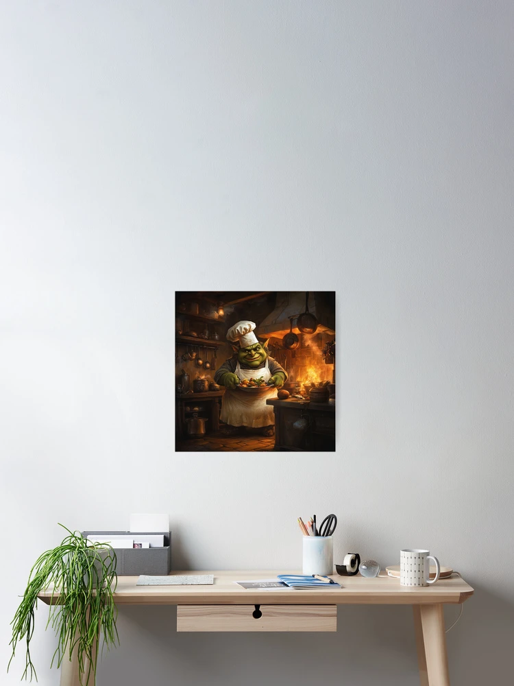 Thumbnail 2 of 3, Poster, Orc Chef designed and sold by Rtymer.