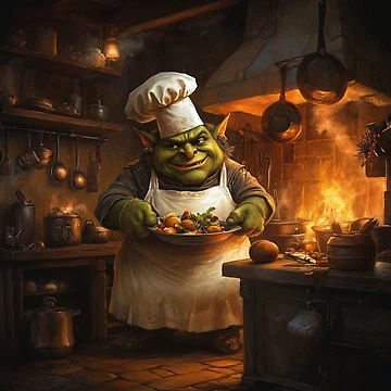 Artwork thumbnail, Orc Chef by Rtymer