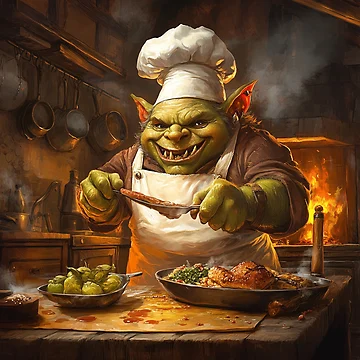 Artwork thumbnail, Orc Chef by Rtymer