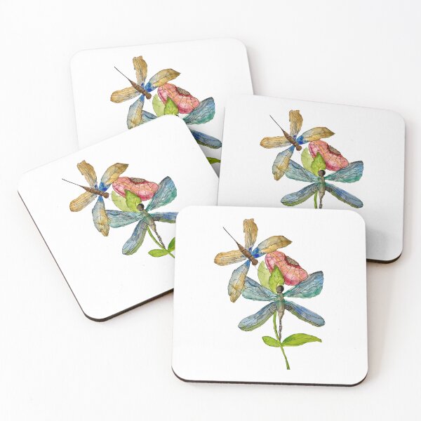 Item preview, The Dance - Dragonflies designed and sold by JulieCrisanArt.