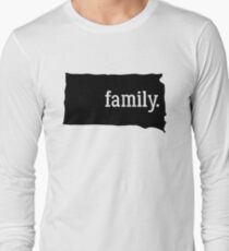 South Dakota Cool Gift Family State Shirt Dark Long Sleeve T-Shirt