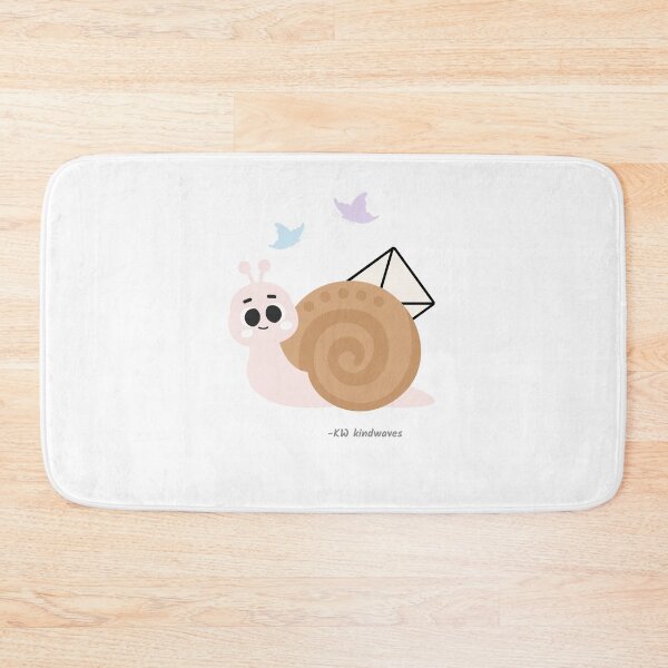 Item preview, Snail Mail Hugs – Cute Cozy Snail with Love Letter Illustration designed and sold by KWkindwaves.