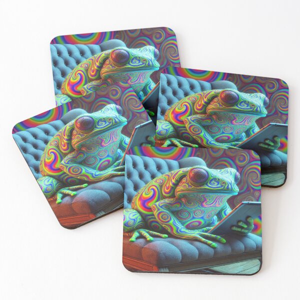 Item preview, Psy-Frog on Digital Tablet designed and sold by The Stoneshaws.