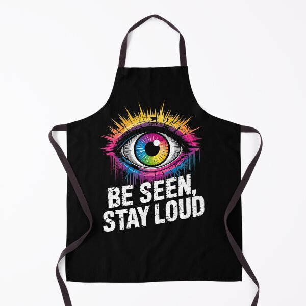 Item preview, Be Seen Stay Loud – Colorful Rainbow Eye Statement designed and sold by Taans-Creation.