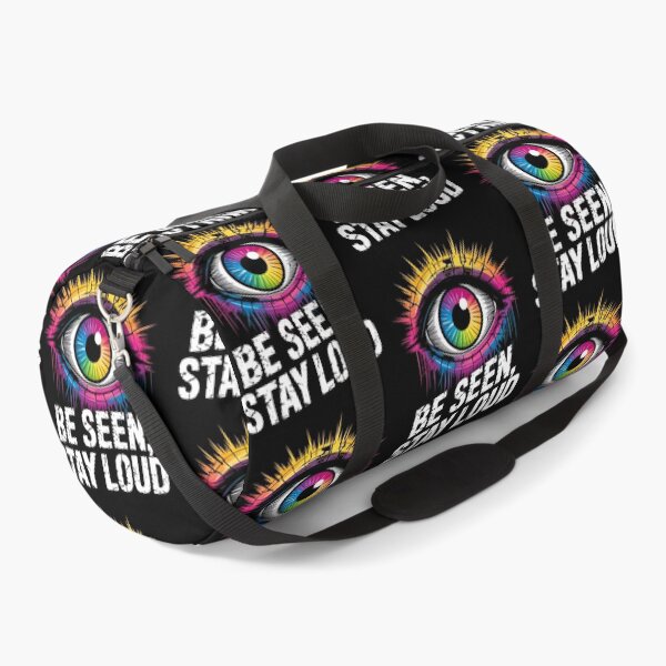 Item preview, Be Seen Stay Loud – Colorful Rainbow Eye Statement designed and sold by Taans-Creation.