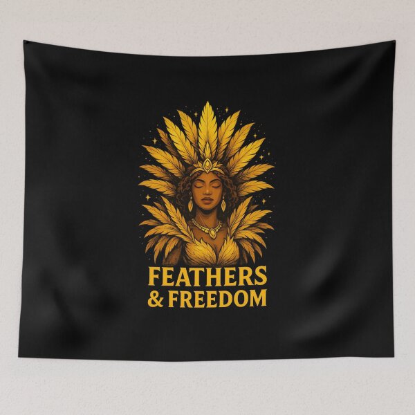 Item preview, Feathers & Freedom designed and sold by ALITOPRINCE.
