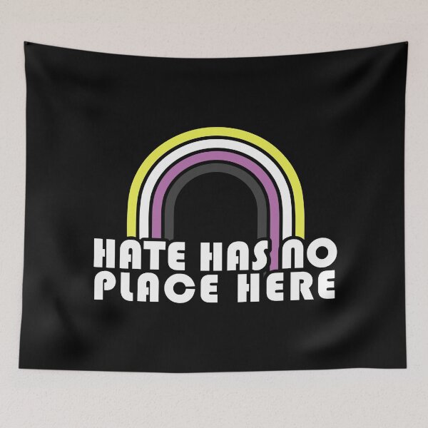 Item preview, Hate has no place here designed and sold by remerasnerdas.