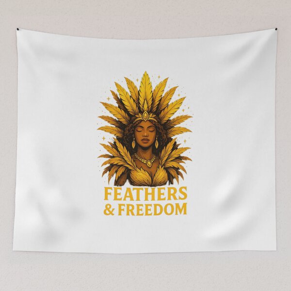 Item preview, Feathers & Freedom designed and sold by ALITOPRINCE.