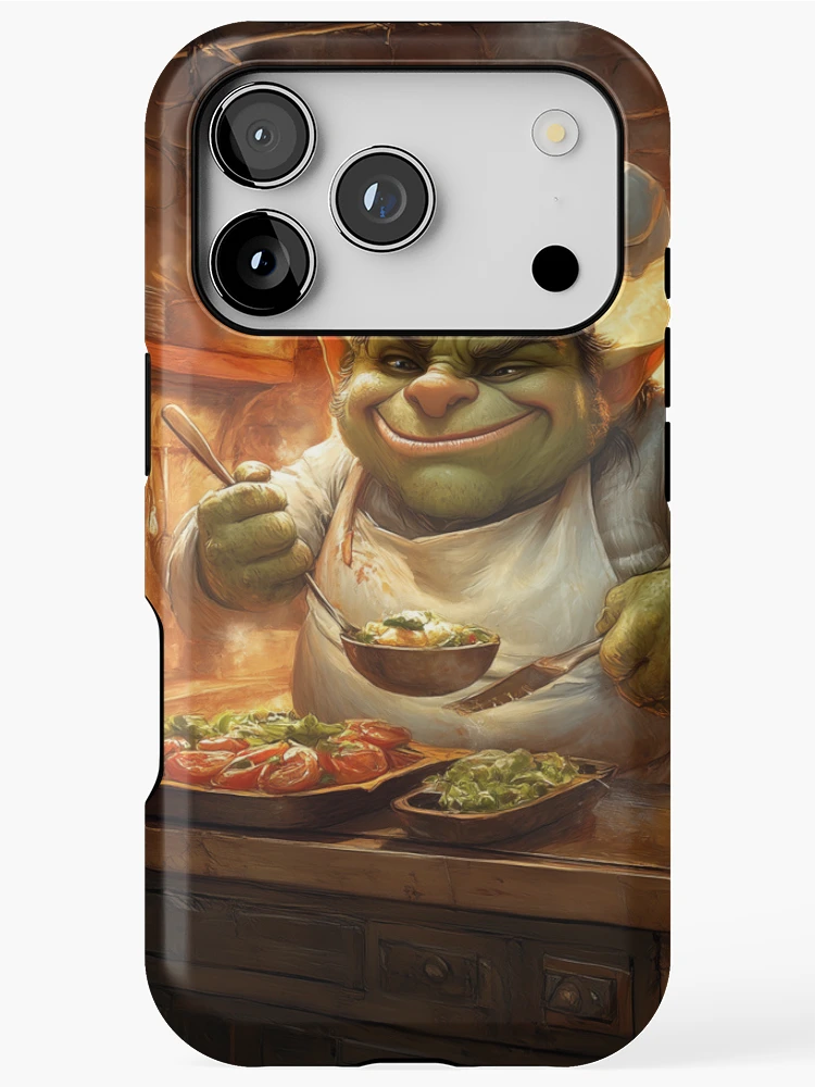 Thumbnail 1 of 4, iPhone Case, Orc Chef designed and sold by Rtymer.