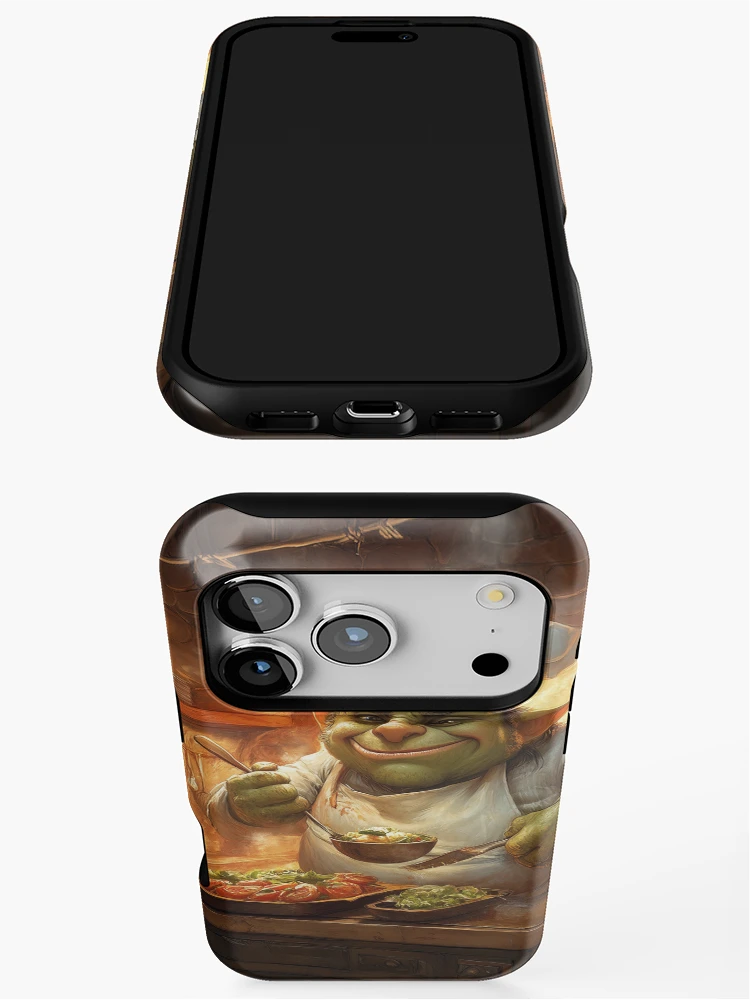Thumbnail 3 of 4, iPhone Case, Orc Chef designed and sold by Rtymer.