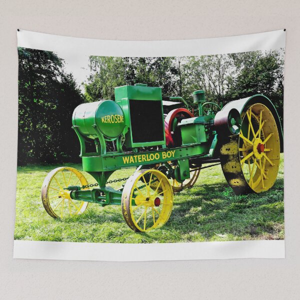Item preview, John Deere Waterloo Boy Kerosene Tractor  designed and sold by Peter Kraaibeek | Generative Designs and Car Art.