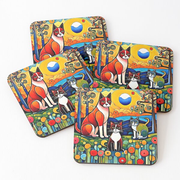 Item preview, A Feline family designed and sold by George Hutton Hunter.