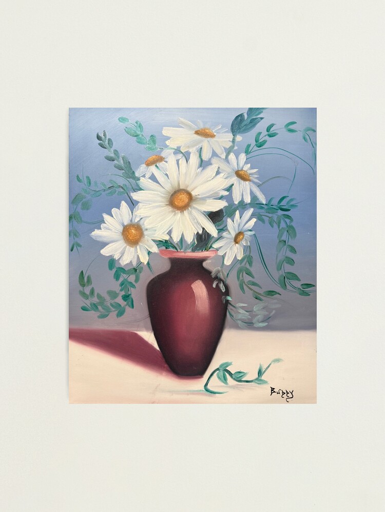 Grandmas flowers  Photographic Print