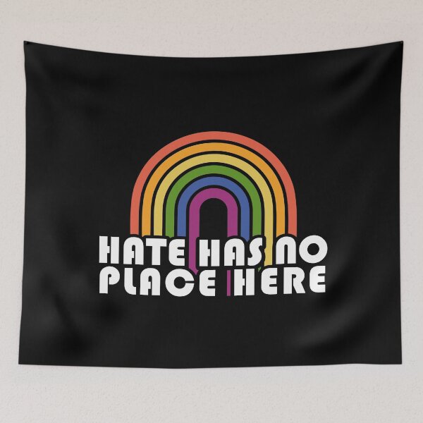 Item preview, Hate has no place here designed and sold by remerasnerdas.
