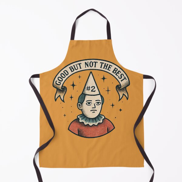 Item preview, Good But Not the Best – Funny #2 Sad Clown Vintage Art Design designed and sold by Victor Shadehorn.