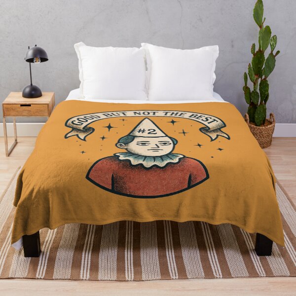 Item preview, Good But Not the Best – Funny #2 Sad Clown Vintage Art Design designed and sold by Victor Shadehorn.