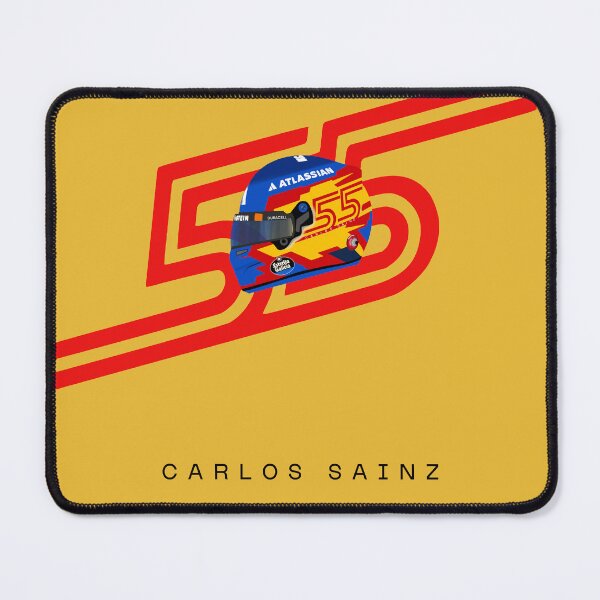 Item preview, Carlos Sainz 55 Formula 1 helmet F1 2025 designed and sold by Pink Polar F1.
