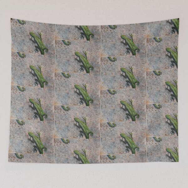 Item preview, The lizard and the missing piece (tail) designed and sold by LiviaPenroseDesigns.