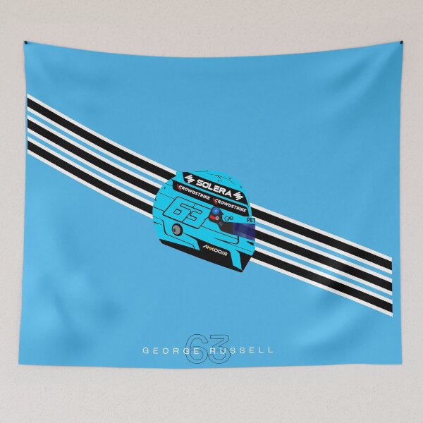 Item preview, George Russell Formula1 helmet F1 2025  designed and sold by Pink Polar F1.
