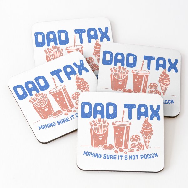 Item preview, Retro Dad Tax (white tee) designed and sold by ParadoxoMario.