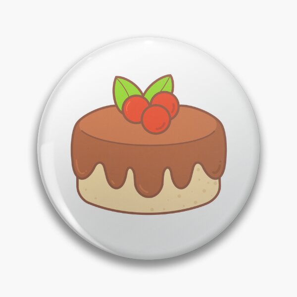 Item preview, Cafe hopping chocolate birthday cake with cherry topping designed and sold by nuchz.