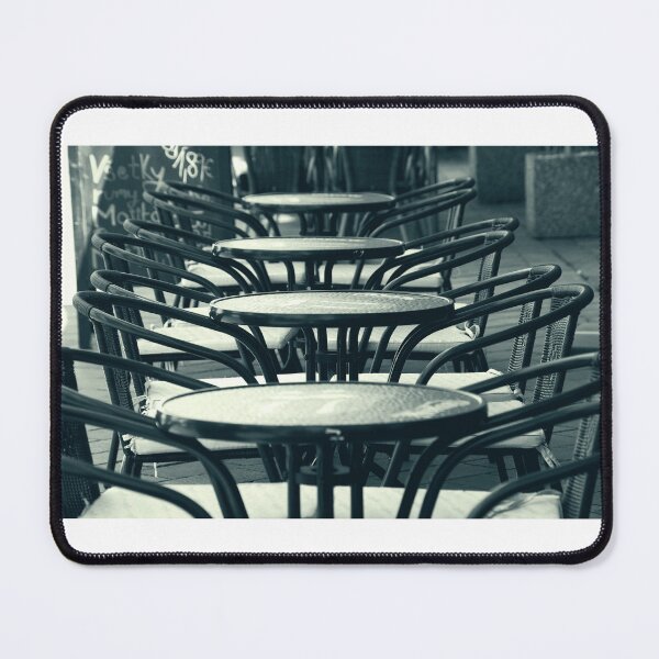 Item preview, Chairs on a cafe terrace in the summer sunshine designed and sold by RenataPhoto.