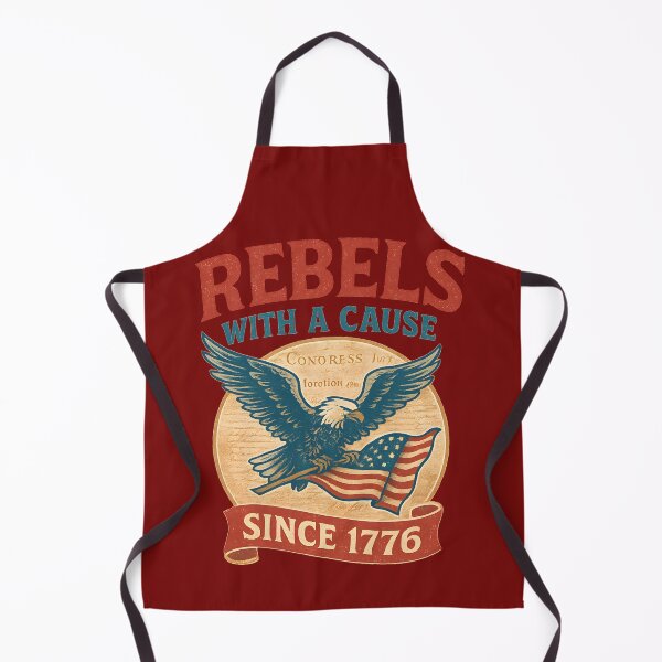 Item preview, Rebels with a Cause – Since 1776 | Vintage Patriotic Eagle Design designed and sold by Maximilianos.