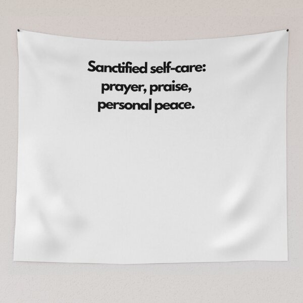 Item preview, Sanctified self-care: prayer, praise, personal peace designed and sold by festivefunction.