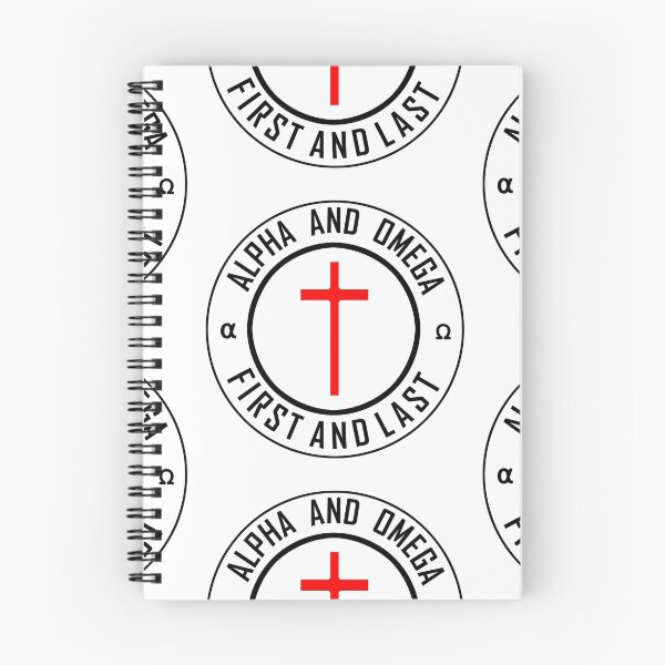 Item preview, JESUS - ALPHA AND OMEGA - FIRST AND LAST - WHITE designed and sold by Calgacus.