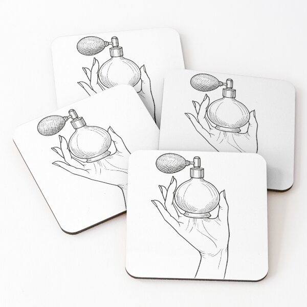 Item preview, Perfume Elegance – Minimalist Vintage Line Art designed and sold by ACreativeGarden.
