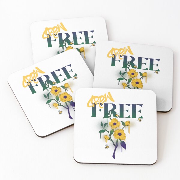 Item preview, grow free - graffiti flower designed and sold by salvaverde.