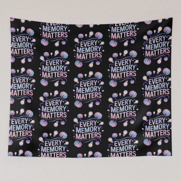 Item preview, Every Memory Matters – Brain Awareness Pastel designed and sold by Taans-Creation.