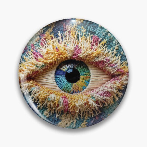 Item preview, Intricate Crochet Eye Design designed and sold by TeutaDesings.