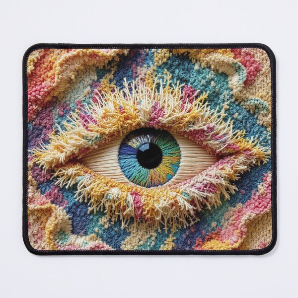 Item preview, Intricate Crochet Eye Design designed and sold by TeutaDesings.