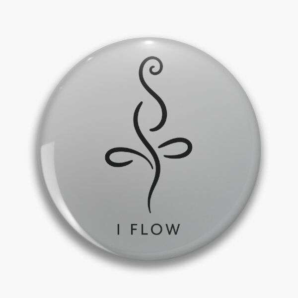 Item preview, I Flow – A Sigil of Surrendered Strength designed and sold by agatacodes.