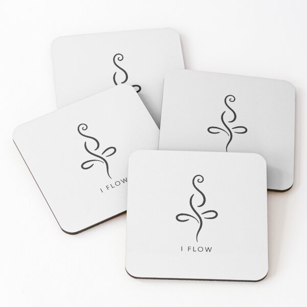 Item preview, I Flow – A Sigil of Surrendered Strength designed and sold by agatacodes.