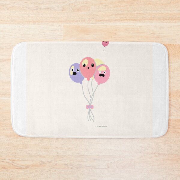 Item preview, Balloon Buddies – Cute Minimal Balloon Friends Floating Together designed and sold by KWkindwaves.