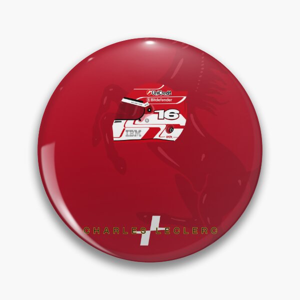 Artikelvorschau, Charles Leclerc Formel 1 Helm F1 2025 entworfen und verkauft von Pink Polar F1.