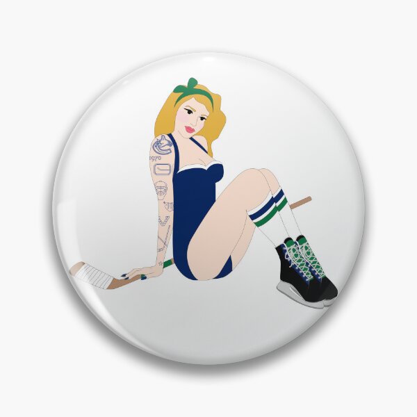 Artikelvorschau, Vancouver Canucks Pinup entworfen und verkauft von Heather H Designs .