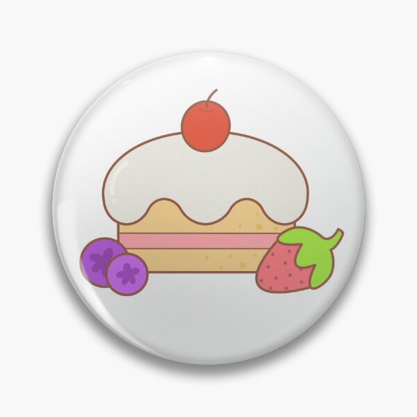 Item preview, Cute Birthday Strawberry Fresh Cream Layer Cake designed and sold by nuchz.