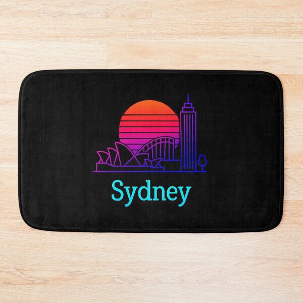 Item preview, Sydney Neon Skyline Collection: Futuristic City Lights designed and sold by Design_Your_Day.