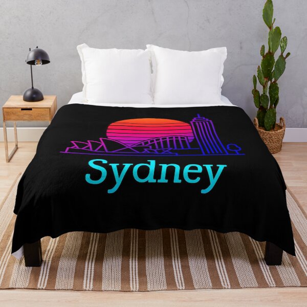Item preview, Sydney Neon Skyline Collection: Futuristic City Lights designed and sold by Design_Your_Day.